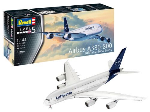 Revell 03872 Airbus A380-800 Lufthansa New Livery