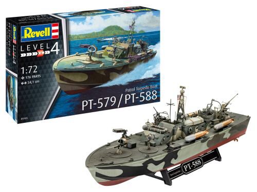 Revell 05165 Patrol Torpedo Boat PT-588/PT-579 (late)