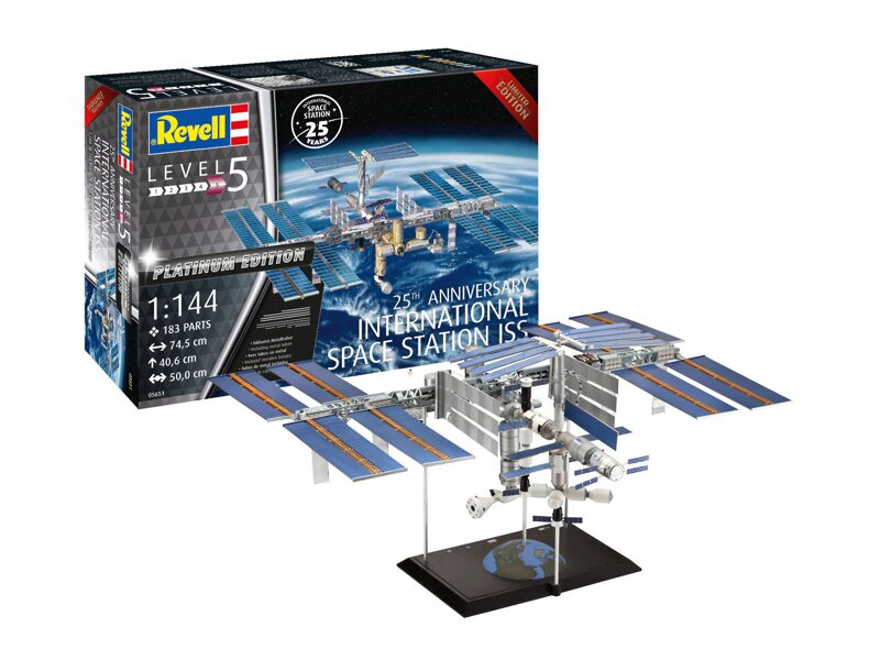Revell 05651 Gift Set 25th Anniversary ISS Platinum Editio