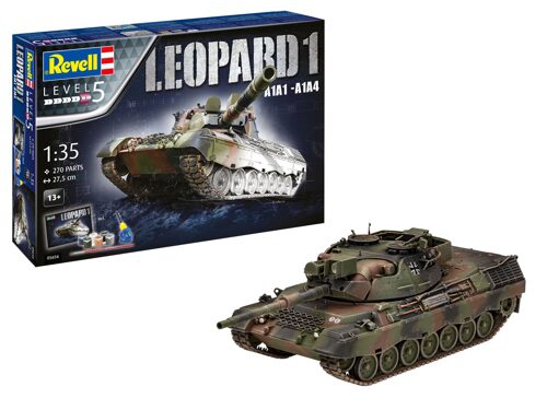 Revell 05656 Gift Set Leopard 1 A1A1-A1A4