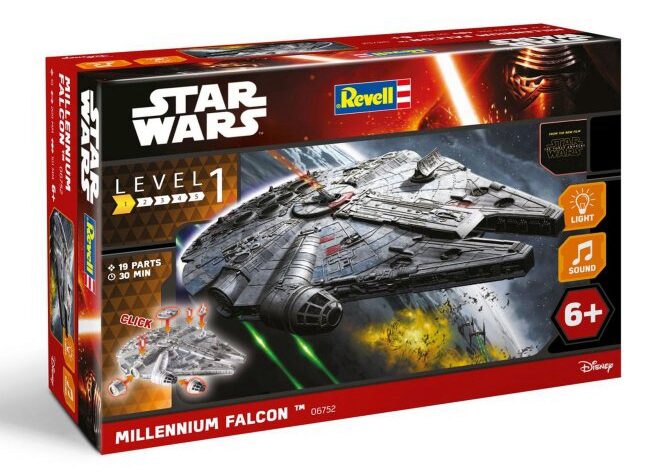 Revell 06752 Star Wars Millenium Fighter Build & Play