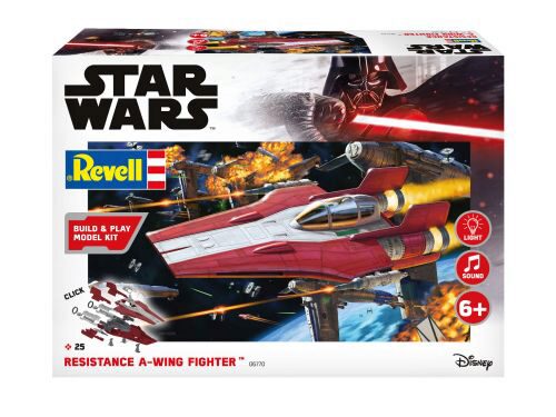 Revell 06770 Resistance A-wing Fighter, red