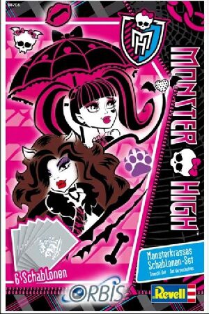 Orbis / Revell 30208 Schablonen-Set "Monster High" II