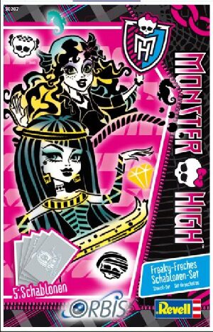 Orbis / Revell 30209 Schablonen-Set "Monster High"III