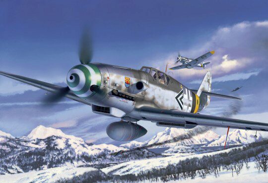 Revell 63653 Model Set Messerschmitt Bf109G-6 easy-click-system