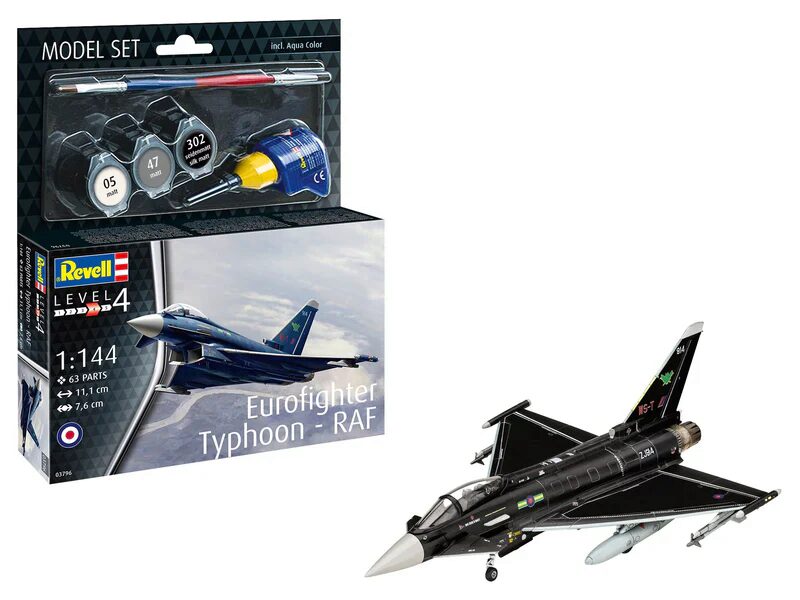 Revell 63796 Model Set Eurofighter Typhoon - RAF