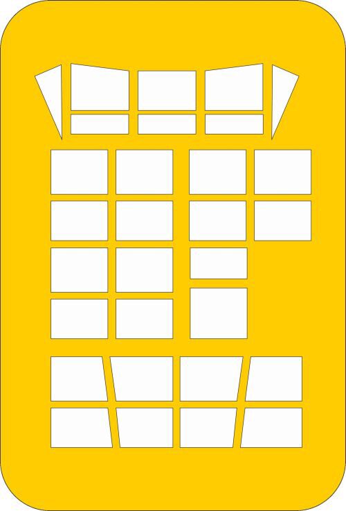 Special Hobby M72012 Focke Wulf Fw 189B Mask