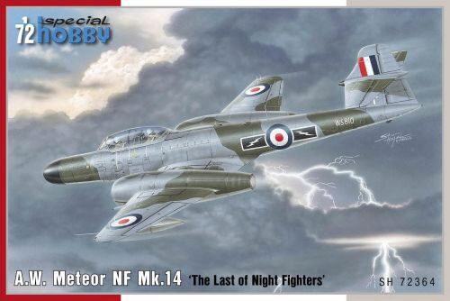 Special Hobby SH72364 A.W. Meteor NF Mk.14 The Last of Night Fighters