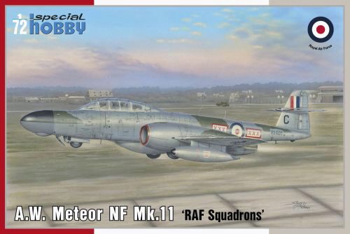 Special Hobby SH72437 A.W. Meteor NF Mk.11 RAF Squardrons