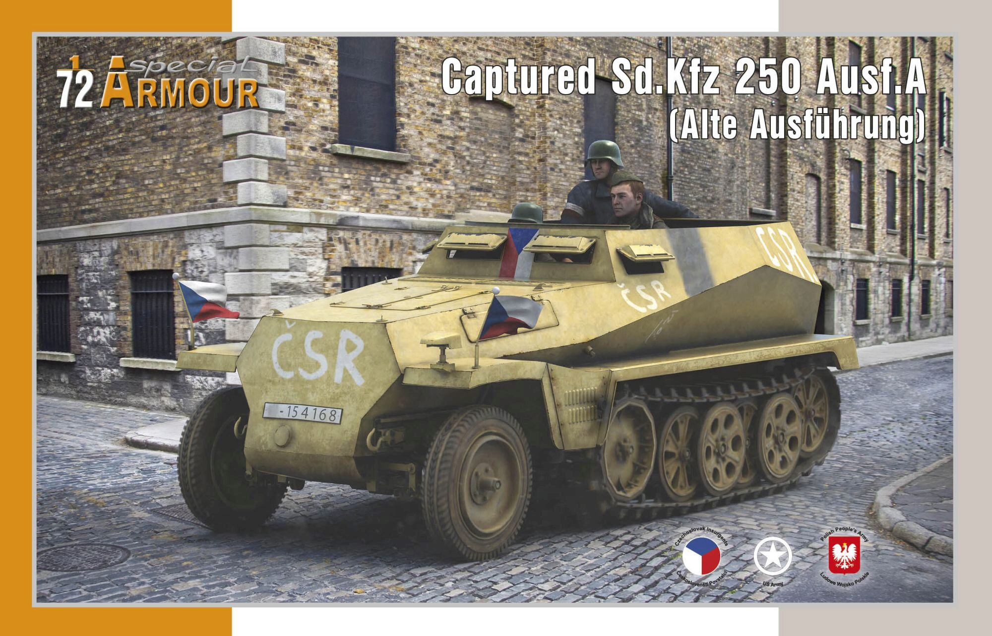 Special Hobby SA72027 Captured Sd.Kfz 250 Ausf.A (Alte Ausführung)