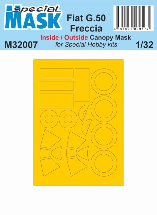 Special Hobby M32007 Fiat G.50 Freccia MASK 1/32