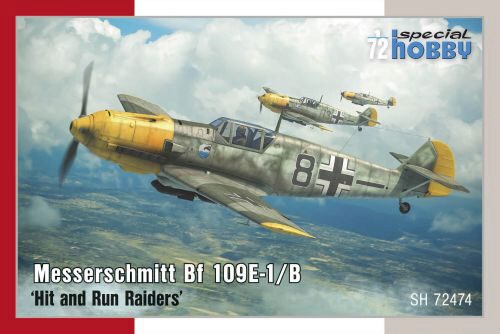 Special Hobby SH72474 Messerschmitt Bf 109E-1/B Hit and Run Raiders