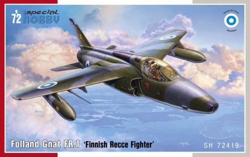 Special Hobby SH72419 Folland Gnat FR.1 Finnish Recce Fighter