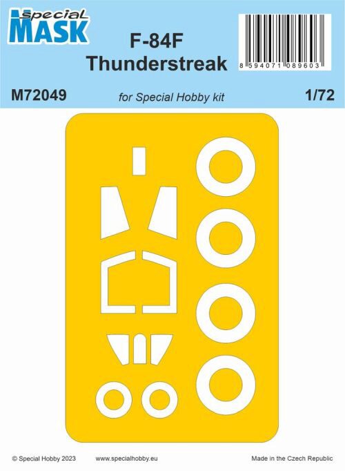 Special Hobby M72049 F-84F Thunderstreak MASK 1/72