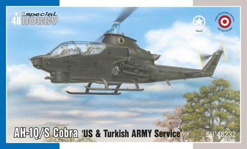 Special Hobby SH48232 AH-1Q/S Cobra ‘US & Turkish Army Service’ 1/48