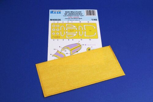 Special Hobby 100-M48026 SF-260EA/D/EU  ‘ Late Bulged Canopy Type’ MASK
