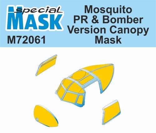 Special Hobby 100-M72061 Mosquito PR & Bomber Version Canopy Mask