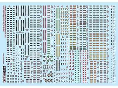 Tamiya 12641 WWII German Military Insignia Decal Set Vol.2