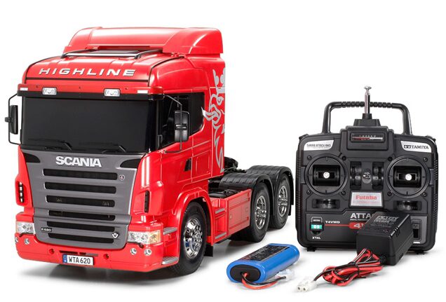 Tamiya 23670 Scania R620 Highline Full Op. Red Finished