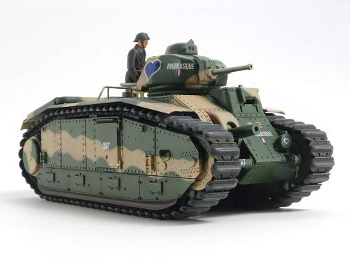 Tamiya 30058 French Battle Tank B1 bis (w/single Motor)