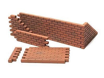 Tamiya 32508 Brickwall/Sandbag/Barricade Set