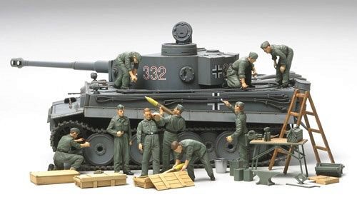 Tamiya 32547 German Tank Crew Field Maint.Set