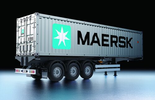 Tamiya 56326 40-Foot Container Semi-Trailer Maersk