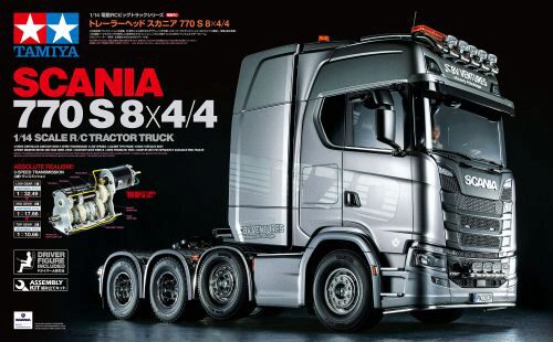 TAMIYA 56371 Truck Scania 770 S 8x4/4