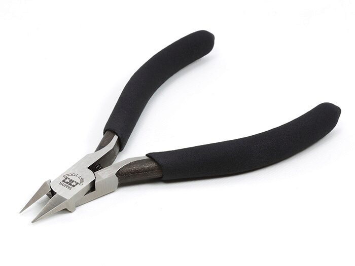 Tamiya 74123 Sharp Pointed Side Cutter for Plastic