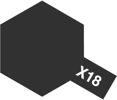Tamiya 81518 M-Acr.X-18 schwarz seidenmatt