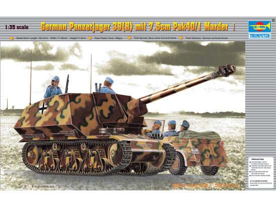 Trumpeter  00354 1/35 Panzerjäger H-39 mit 7,5