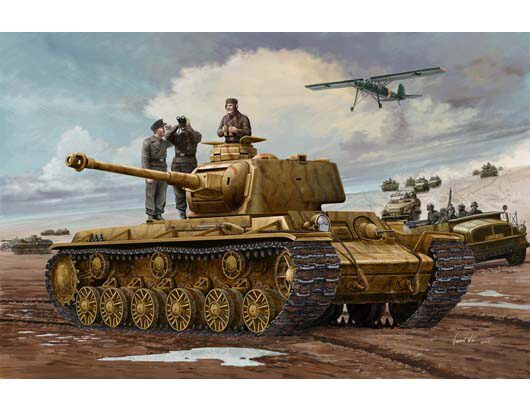 Trumpeter  00366 1/35 Deutscher Panzerkampfwagen KV-1 756