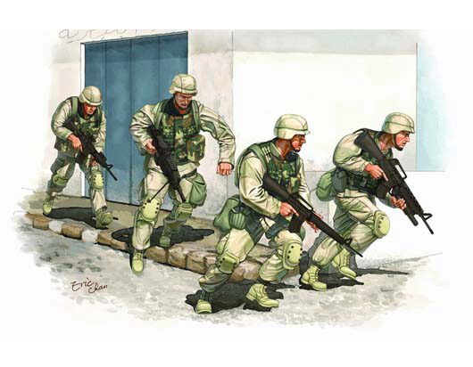 Trumpeter  00418 1/35 Moderne US-Army im Irak