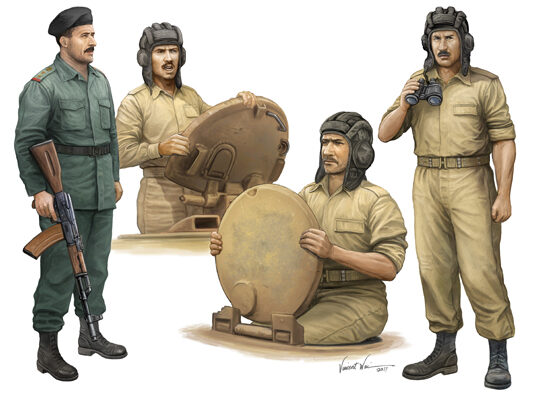 Trumpeter 00439 Iraqi Tank Crew