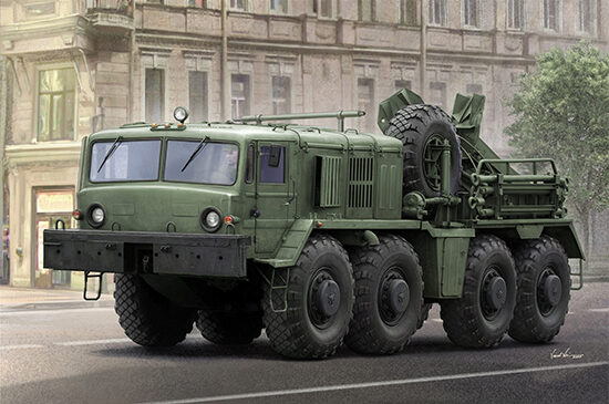Trumpeter 01079 KET-T Recovery Vehicle based on the MAZ-537 Heavy Truck