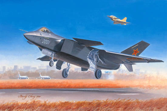 Trumpeter  01663 1/72 Chinese J20 Fighter