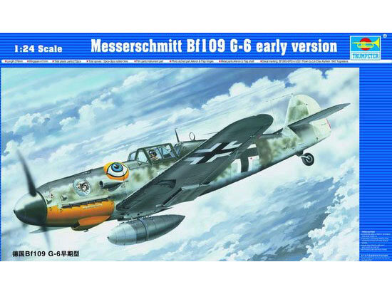 Trumpeter  02407 1/24 Me Bf 109 G6