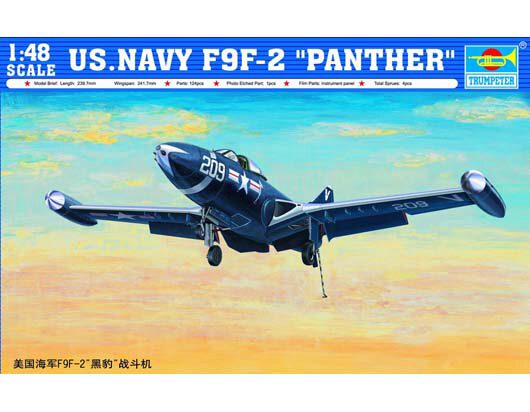Trumpeter 02832 F9F-2 ''Phanter'' US Navy