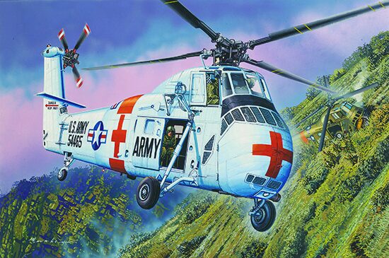 Trumpeter 02883 CH-34 US ARMY Rescue - Re-Edition