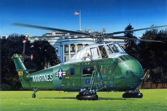 Trumpeter 02885 VH-34D Marine One - Re-Edition