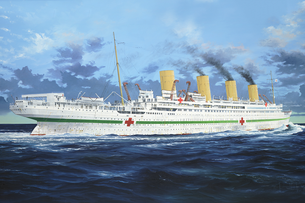 Trumpeter 03721 HMHS Britannic