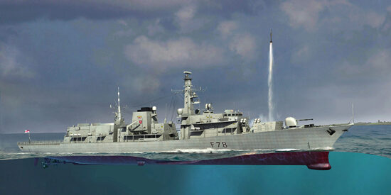 Trumpeter  04544 1/350 HMS F78 Kent