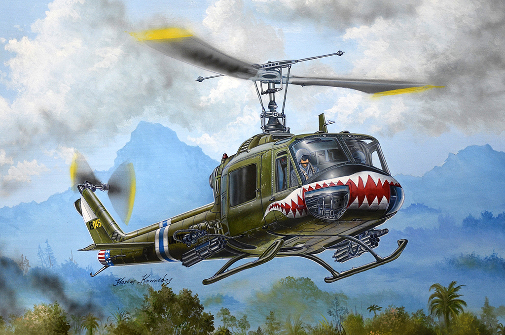 Trumpeter 05112 UH-1B Huey - Gunship