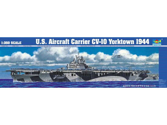 Trumpeter 05603 Flugzeugträger USS Yorktown CV-10 1944