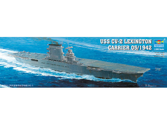 Trumpeter 05608 Flugzeugträger USS Lexington CV 2