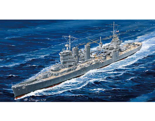 Trumpeter  05743 1/700 CA-34 USS Astoria, 1942