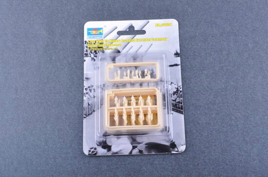 Trumpeter  06632 1/200 WWII US-Militär, Soldaten in Zeremonienuniform