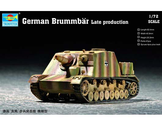 Trumpeter  07212 1/72 Deutscher Sturmpanzer Br