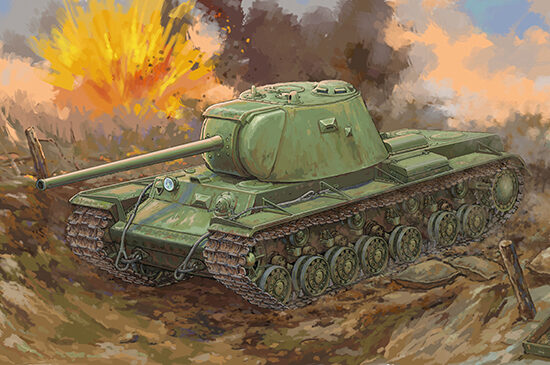 Trumpeter 09544 Russian KV-3 Heavy Tank