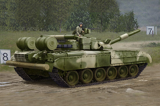 Trumpeter 09581 Russian T-80UD MBT - Early